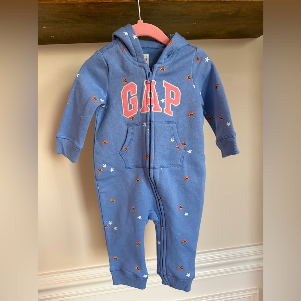 GAP Infant Sky Blue Hoodie